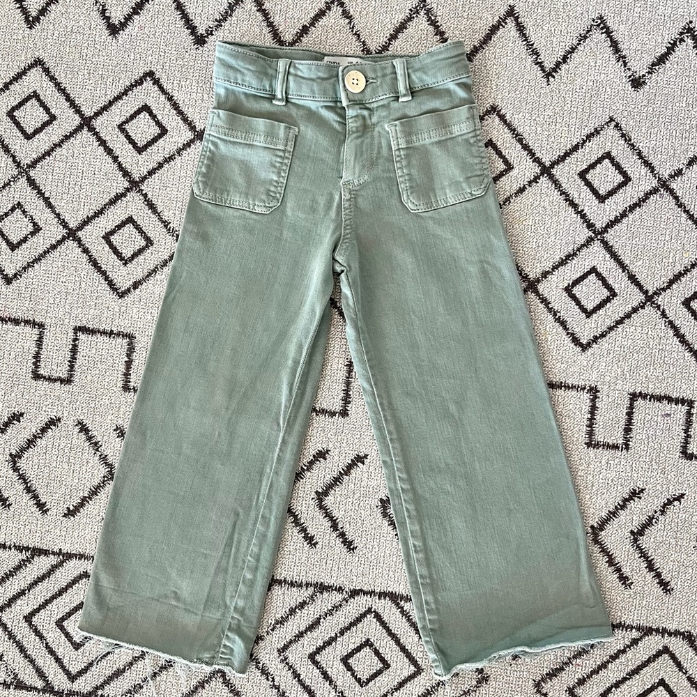 Zara Twill Sailor Pants 4-5T